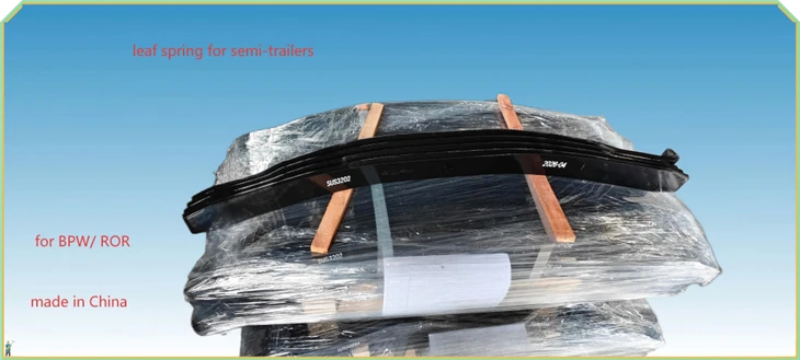 Full Taper Leaf Spring SUS32022, 90x25-4L For BPW,ROR, Fruhauf Trailer Suspension manufacturers