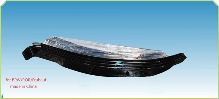 Full Taper Leaf Spring SUS32022, 90x25-4L For BPW,ROR, Fruhauf Trailer Suspension suppliers